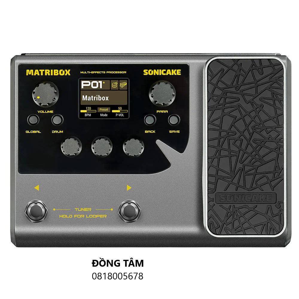 PEDAL GUITAR SONICAKE MATRIBOX QME-50 